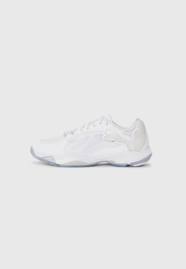 VANTAGE NITRO - Handballschuh - white/ silver-coloured/ash gray