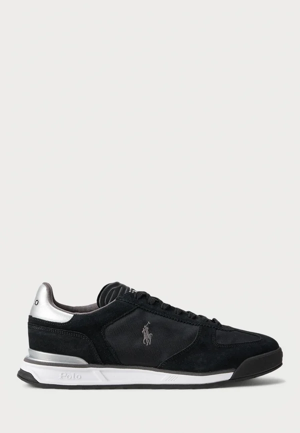 VARICK SUEDE & OXFORD SNEAKER UNISEX - Sneaker low - black/grey/silver