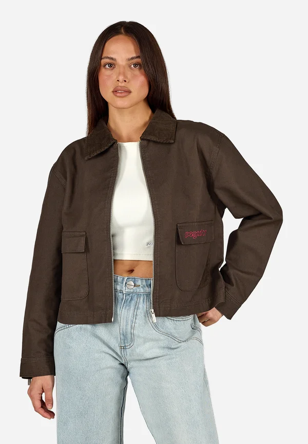 VARNA  - Leichte Jacke - walnut brown