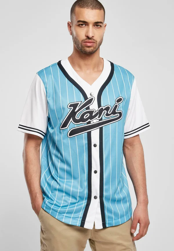 VARSITY BLOCK - Hemd - blue