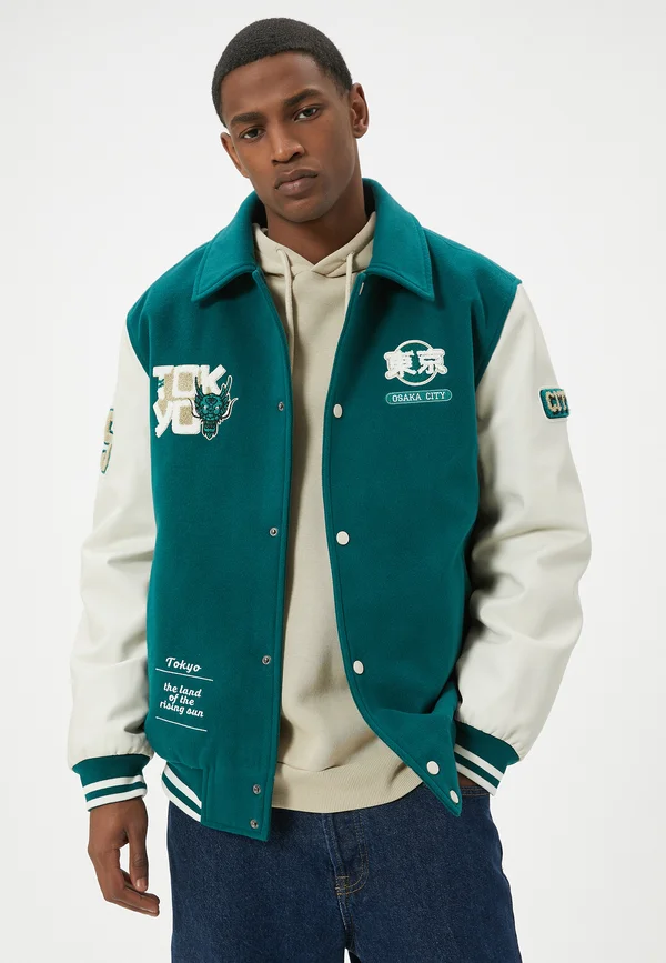 VARSITY - Bomberjacke - green