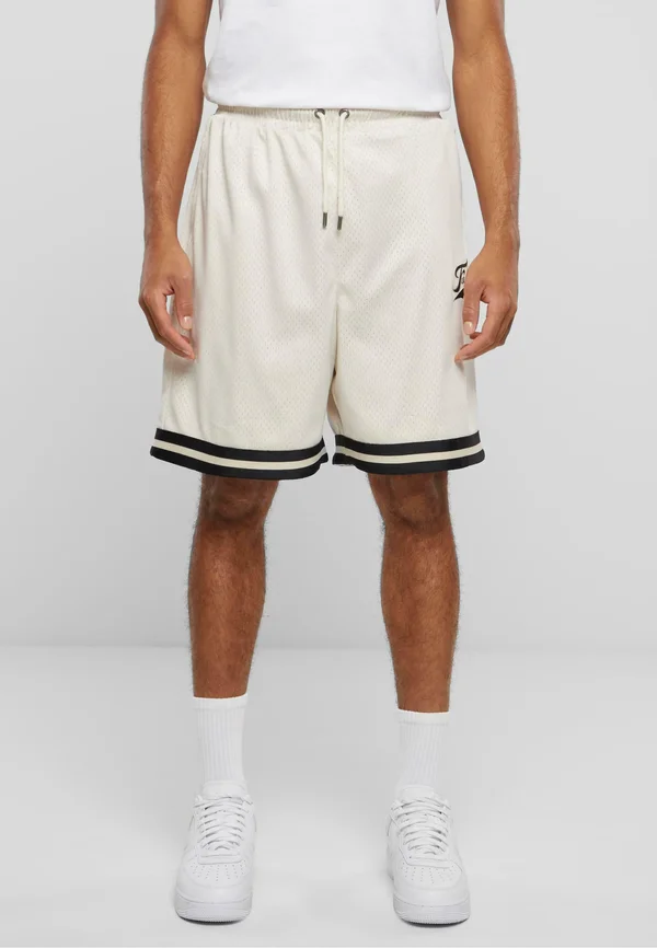 VARSITY - Jogginghose - creme black