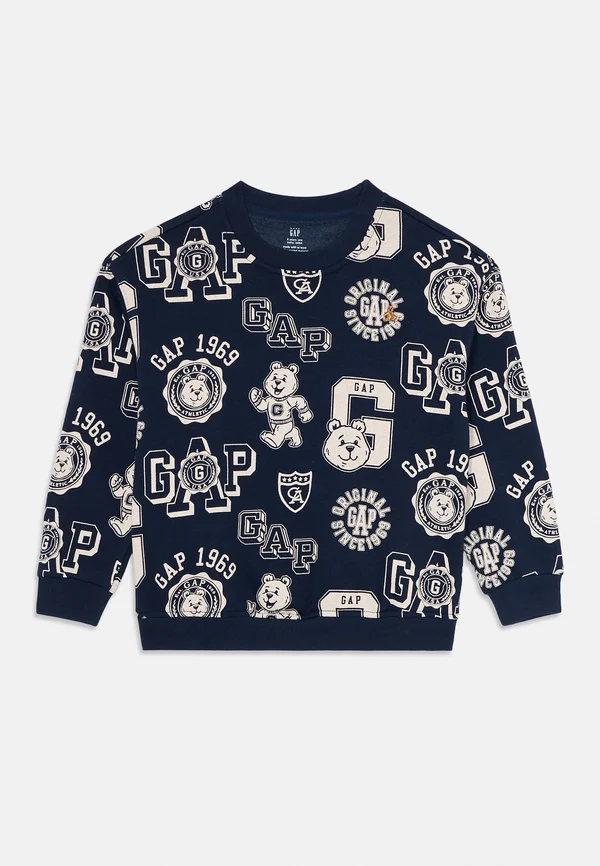VARSITY LOGO CREW TODDLER BOY - Sweatshirt - tapestry navy