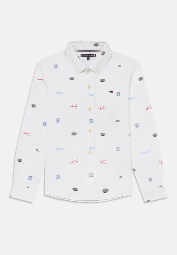 VARSITY SHIRT - Hemd - white