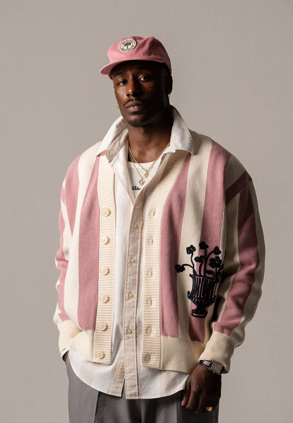 VASO CARDIGAN UNISEX - Strickjacke - antique white