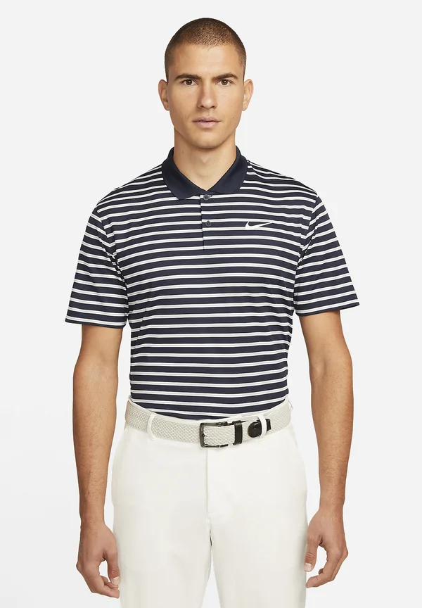 VCTRY STRIPE - Poloshirt - obsidian white