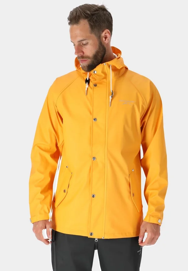 VÄDERÖARNA - Regenjacke / wasserabweisende Jacke - mustard yellow