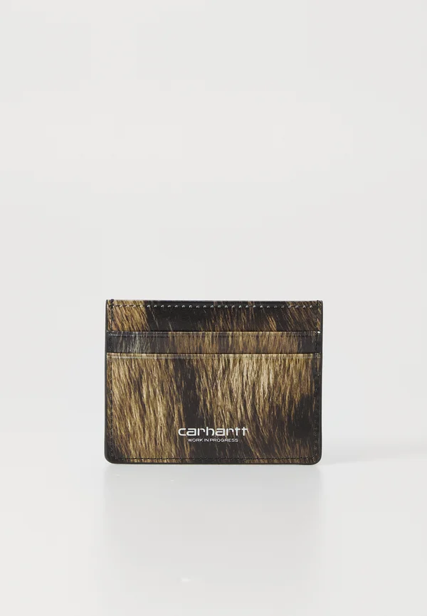 VEGAS CARDHOLDER UNISEX - Geldbörse - brown/silver-coloured