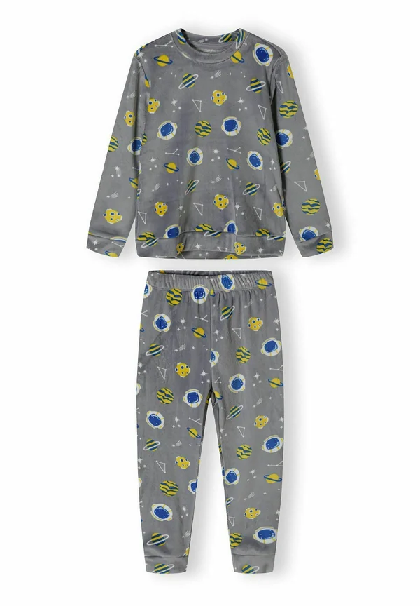VELOUR LONG SLEEVE SET - Nachtwäsche Set - grey