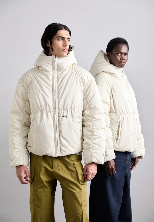 VENEER JACKET UNISEX - Winterjacke - beige bone