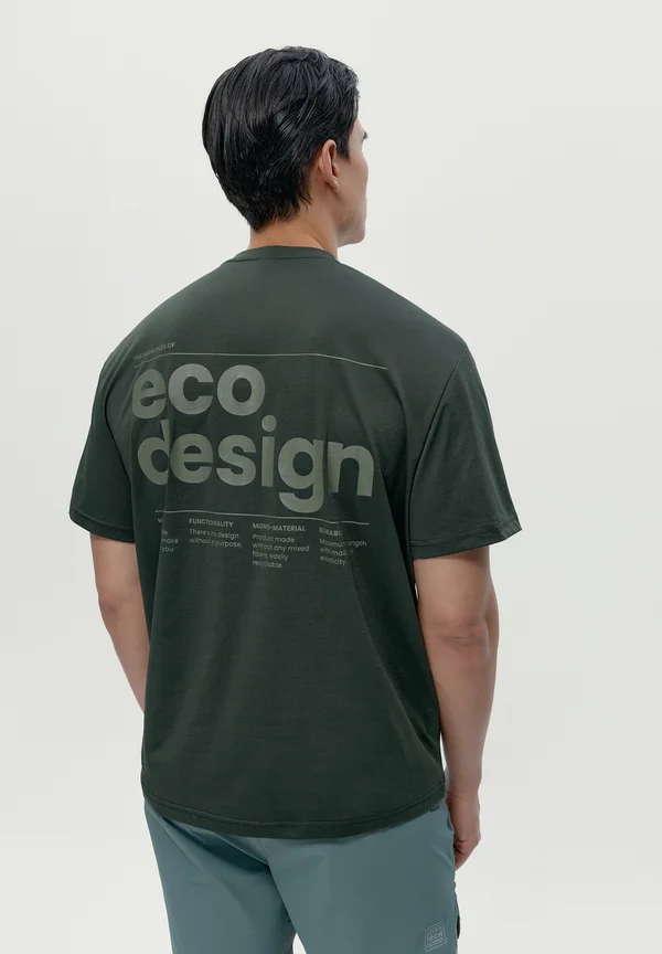 VENETTA - T-Shirt print - verde oscuro