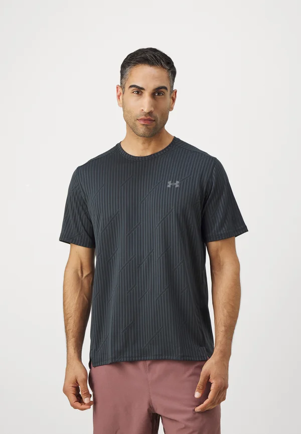 VENT  - Sport T-Shirt - black/castlerock