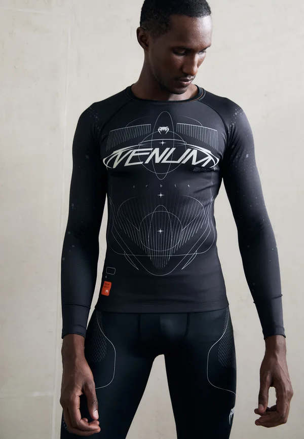 VENUM ECLIPSE RASHGUARDS - Langarmshirt - black/ivory