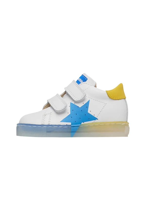 VENUS VL-SNEAKER CON MAXI STELLA - Sneaker low - weiß gelb