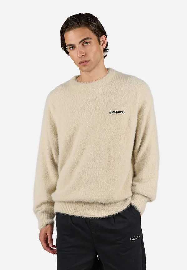 VERNEN - Strickpullover - stone