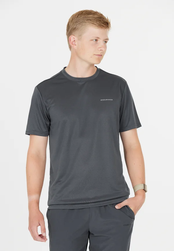 VERNON - Sport T-Shirt - antraciet