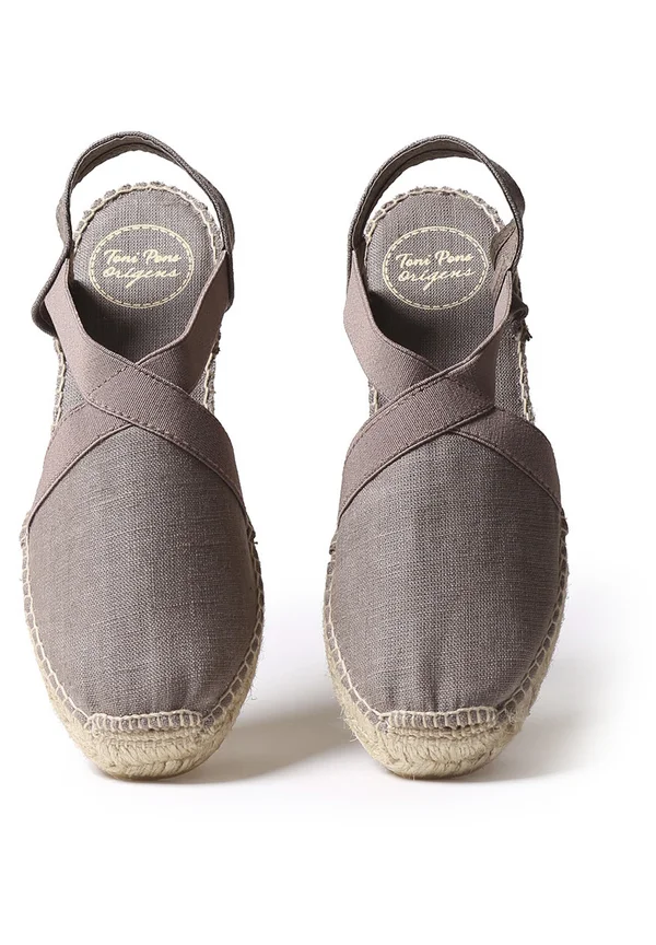 VERONA - Plateausandalette - taupe