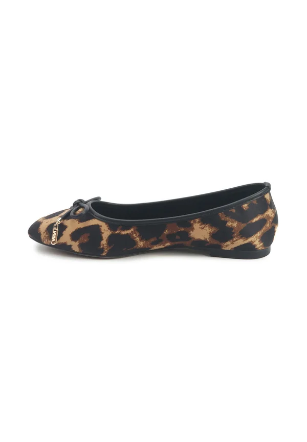 VERONIC LEOPARD - Klassischer Ballerina - brown/black