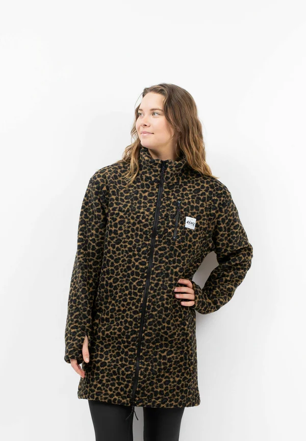 VERSA - Fleecejacke - braun