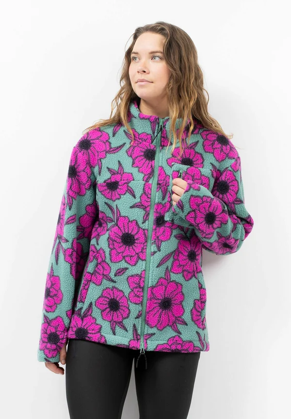 VERSA - Fleecejacke - türkis