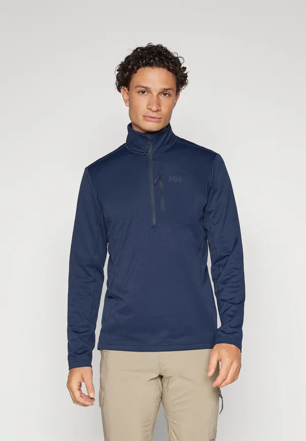 VERSALITE 1/2 ZIP - Langarmshirt - navy