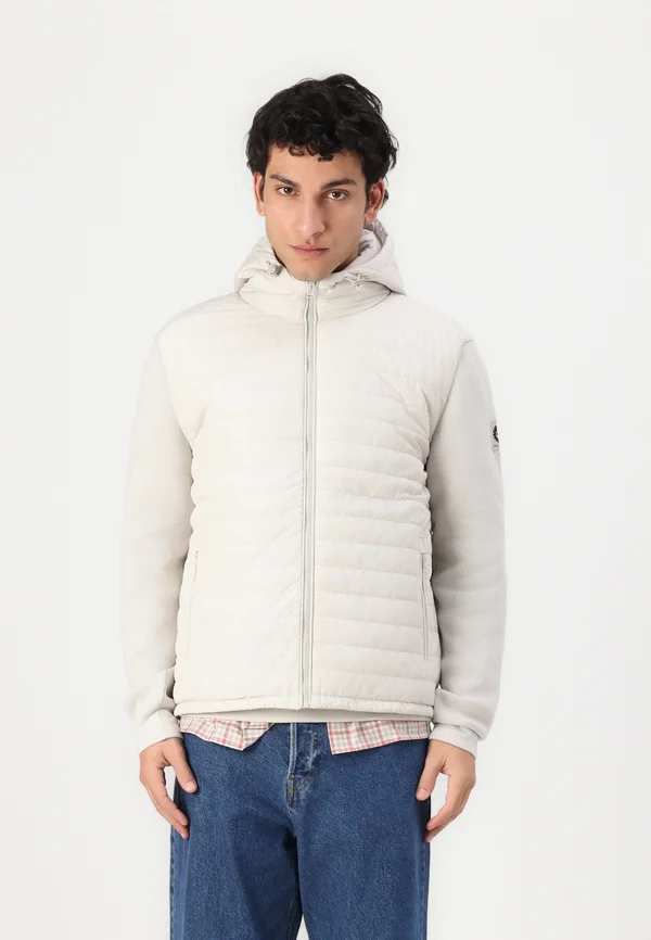 VERT FULL ZIP CARDIGAN - Übergangsjacke - stone beige