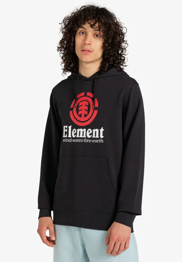 VERTICAL ELYSF - Kapuzenpullover - flint black