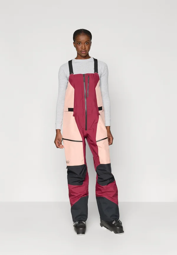 VERTICAL GORE-TEX PRO BIB PANTS - Skihose - vertical zenith/peach fuzz