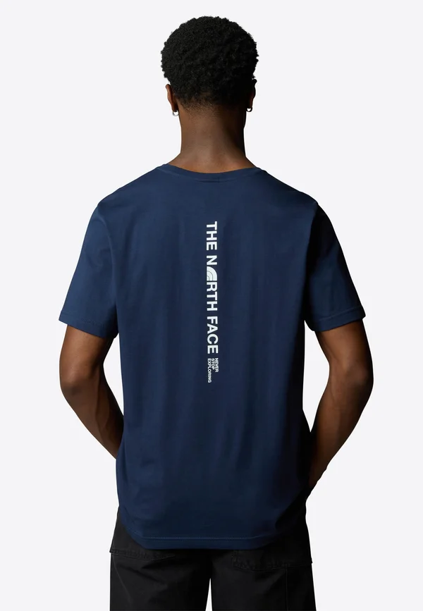 VERTICAL - T-Shirt print - summit navy tnf white
