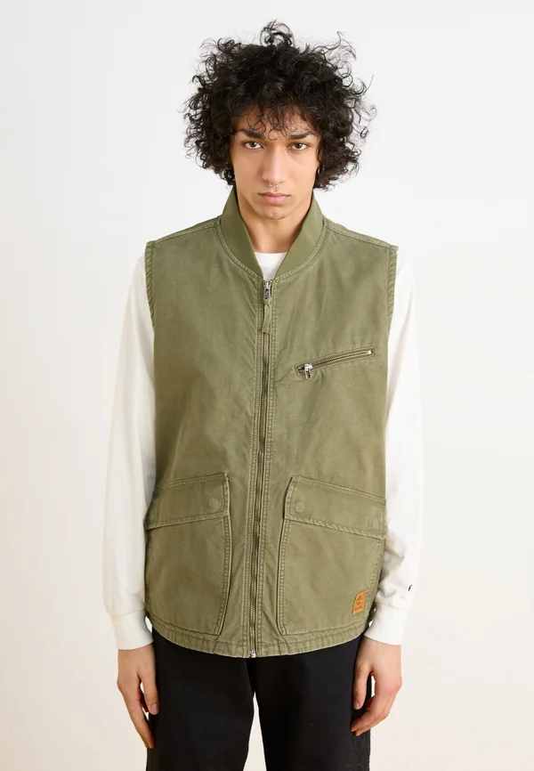 VEST - Weste - leaf green