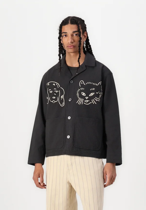 VESTA SHIRT JACKET - Leichte Jacke - pirate black
