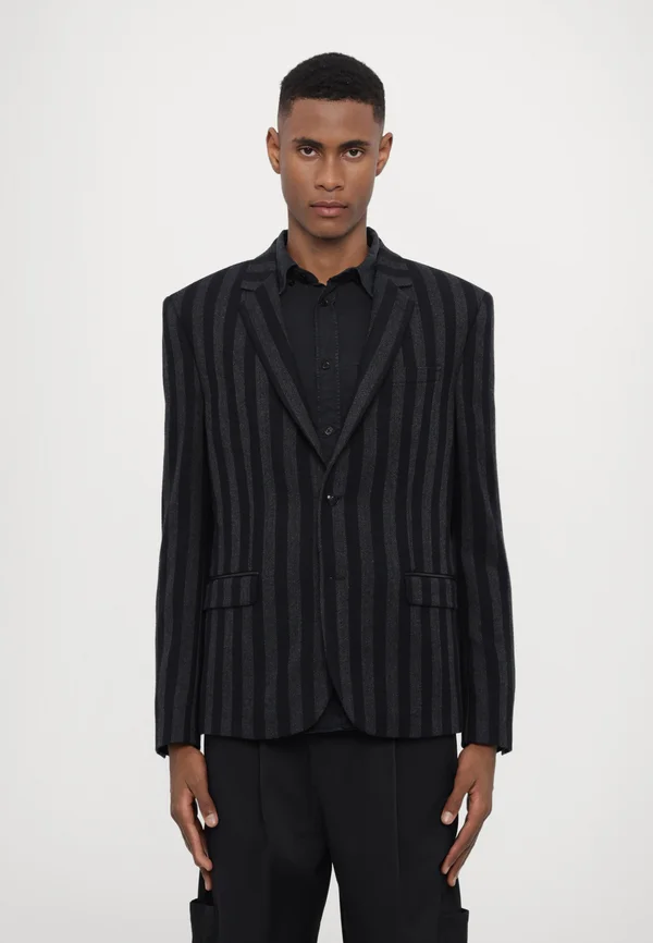 VESTE COSTUME - Sakko - black/grey