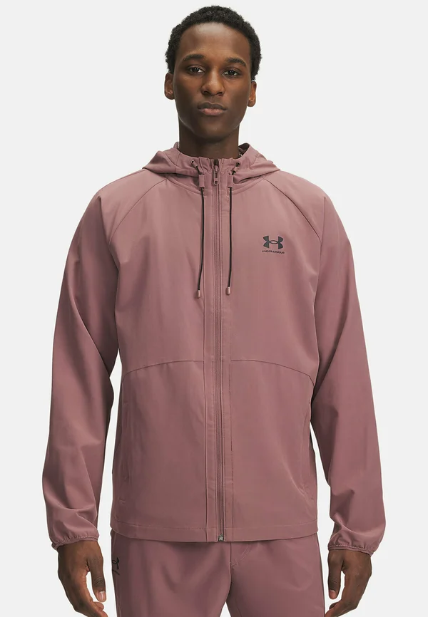 VIBE  - Windbreaker - maroon mist