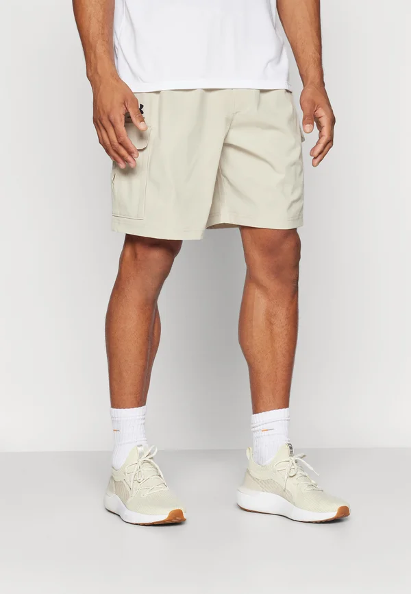 VIBE WOVEN - Kurze Sporthose - khaki base/black