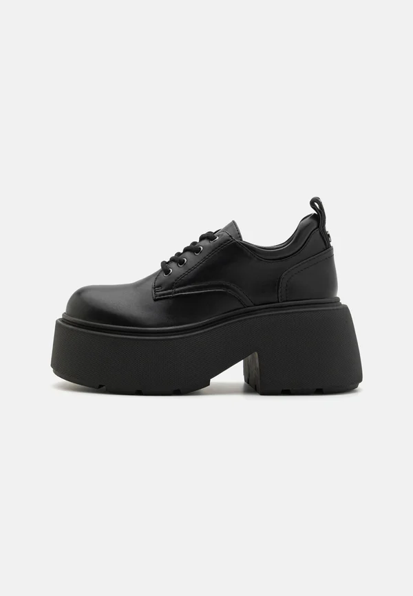 VICIOUS LACE UP LO - Schnürer - black