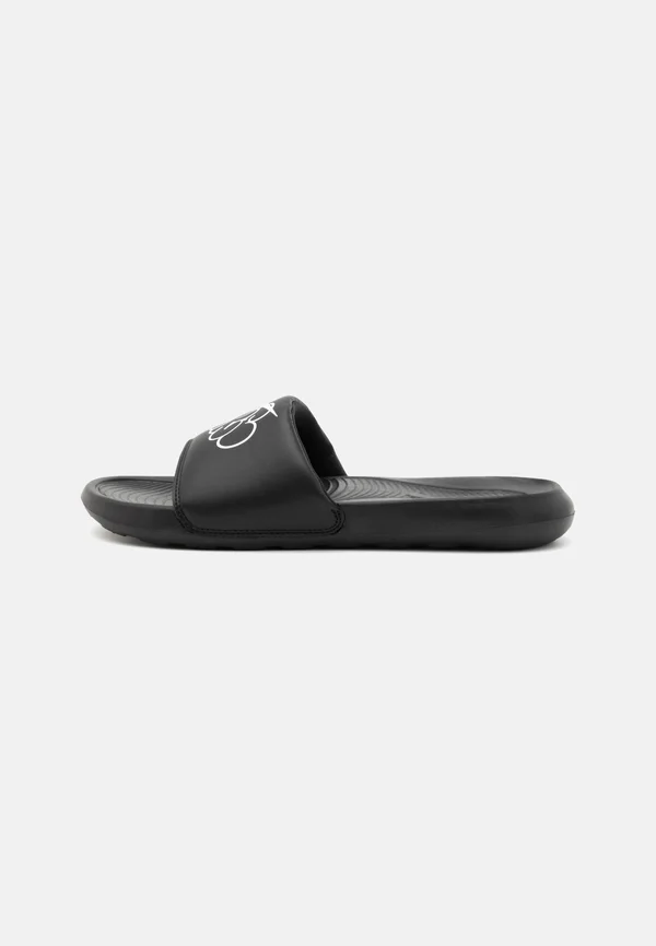 VICTORI ONE SLIDE - Pantolette flach - wolf grey/white