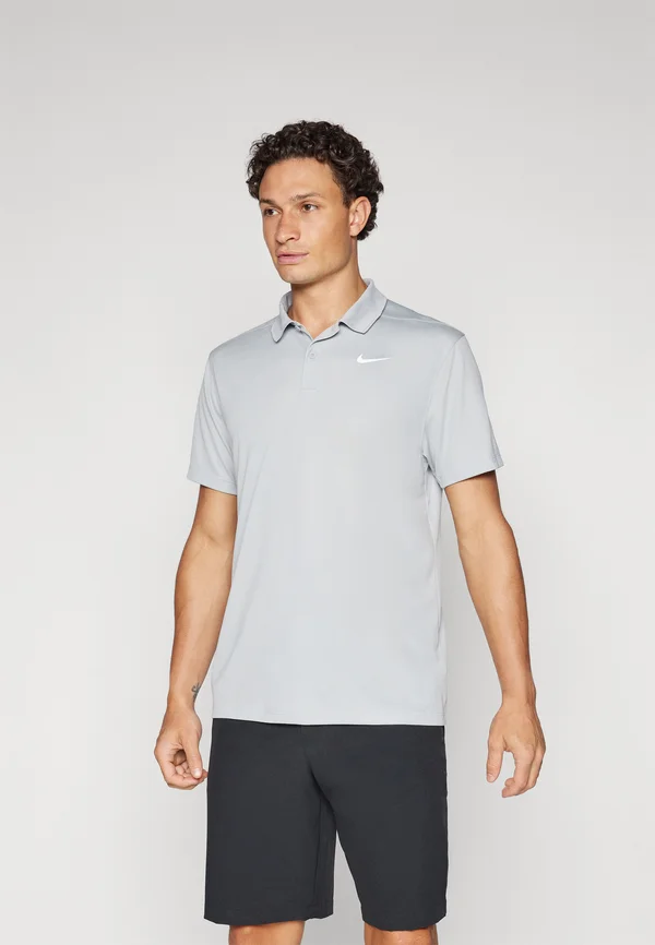 VICTORY - Poloshirt - wolf grey/white