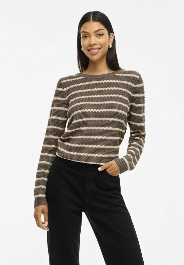 VIDALO NOOS - Strickpullover - dark brown