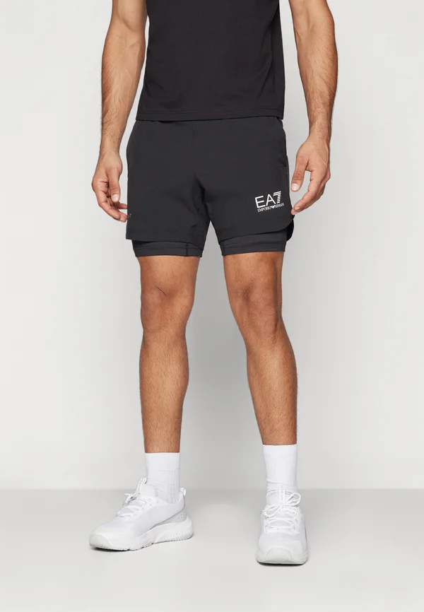VIGOR7 SHORTS - Kurze Sporthose - black