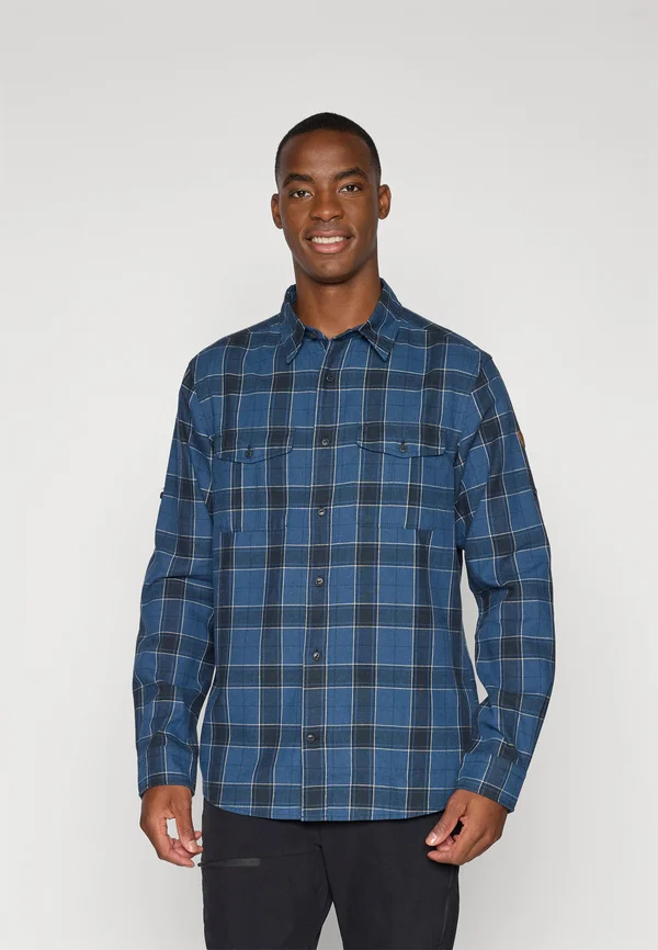 ÖVIK TRAVEL SHIRT LS - Hemd - indigo blue/dark navy