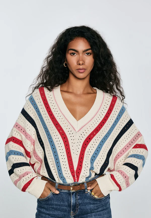 VIKA - Strickpullover - creme