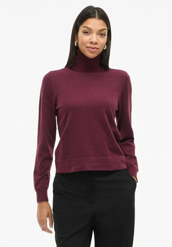 VIKERRY ROLLKRAGEN - Strickpullover - fig