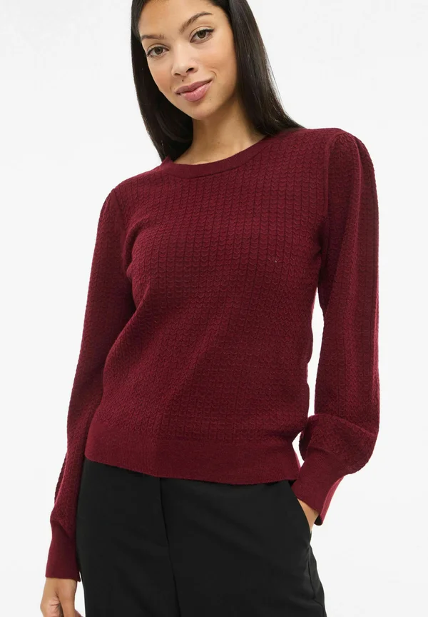 VIMABLE RUNDHALS - Strickpullover - winetasting