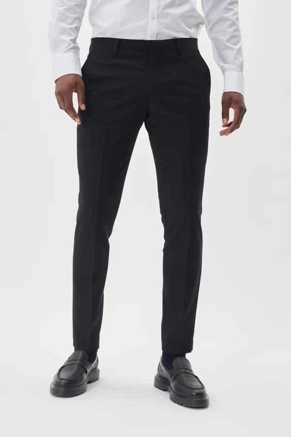 VINCENT - Anzughose - black