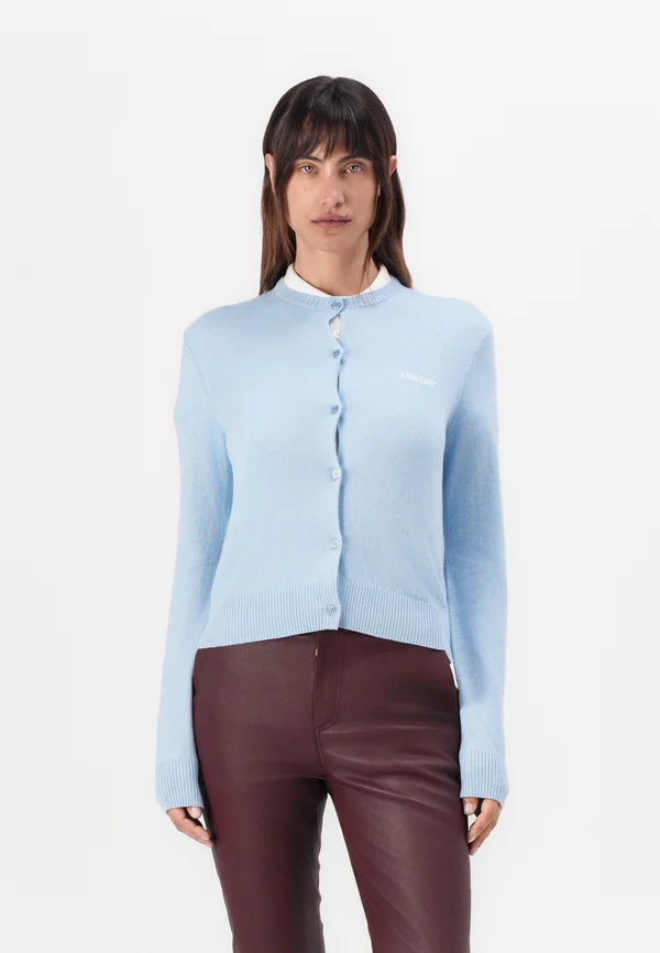 VINNY  - Strickjacke - powder blue
