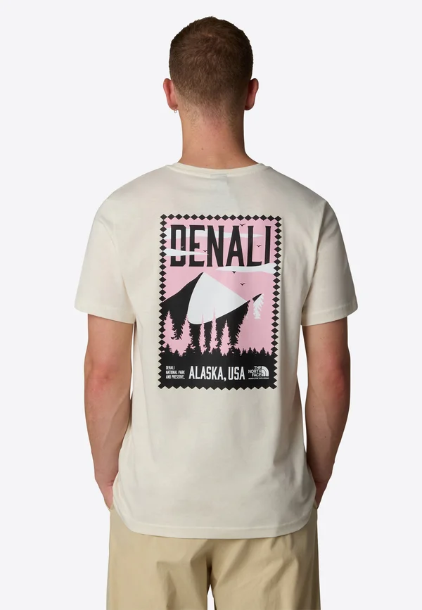 VINTAGE DENALI - T-Shirt print - white dune tnf black ca