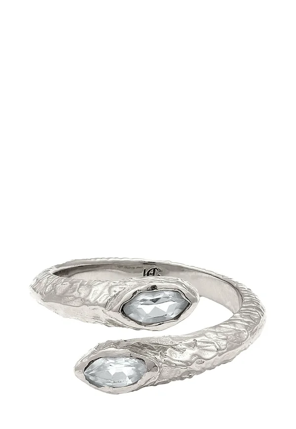 VINTAGE STRUCTURED TWIST - Ring - silver-coloured
