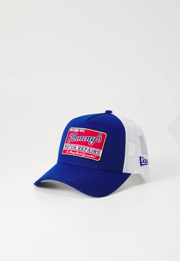 VINTAGE TRUCKER UNISEX - Cap - blue/white/red