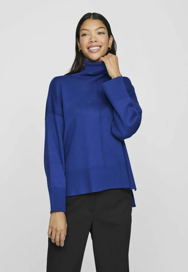VIOSTRIA ROLLNECK - Strickpullover - mazarine blue