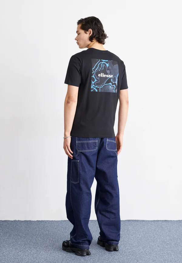 VIPERA - T-Shirt print - black/blue